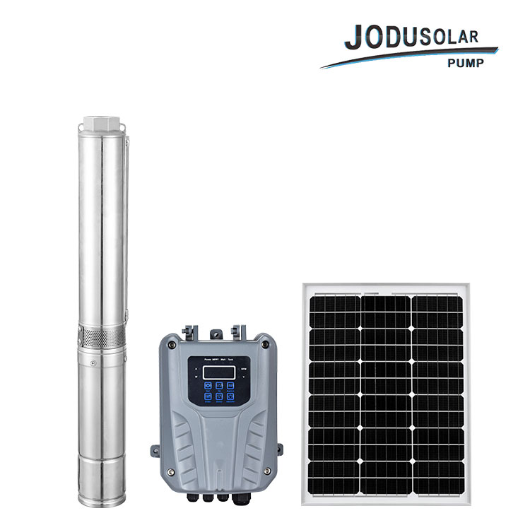 POMPA SOLARE FORATA DA 4 pollici 600W-1500W PER GIRANTE IN PLASTICA